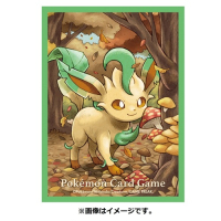 Pokemon center TCG card sleeves Leafeon 64 stuks